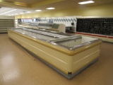 HUSSMANN LW138 WIDE ISLAND FREEZER CASES '01 (2-12FT) - REMOTE NO COMPRESSOR