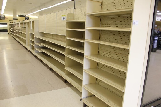 MADIX WALL SHELVING 81IN TALL 22/20 - 87FT - SOLD BY THE FOOT