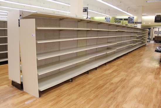MADIX GONDOLA SHELVING 75IN TALL 22/20 - 56FT - SOLD BY THE FOOT