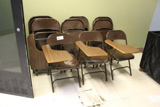FOLDING SCHOOL DESK CHAIRS