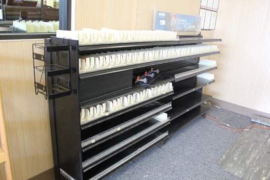 8FT. CIGARETTE SHELVING