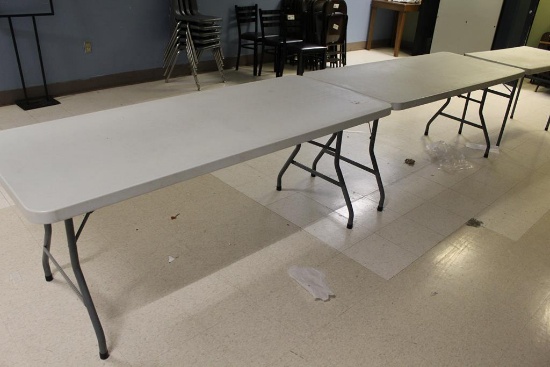 6FT FOLDING LEG BANQUET TABLES