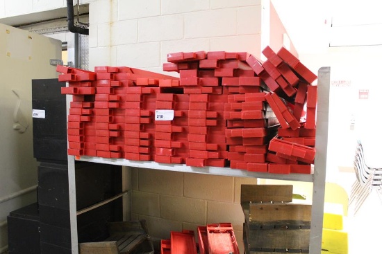LOT OF PLASTIC PALLET GUARDS