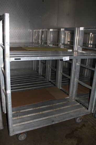 4FT 2 TIER ALUMINUM COOLER CARTS