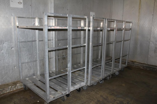 4FT 2 TIER ALUMINUM COOLER CARTS