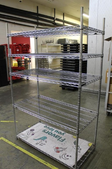 METRO WIRE SHELF RACK 24IN X 4FT