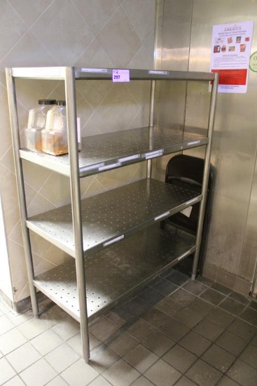 4FT STAINLESS STEEL COOLER RACK