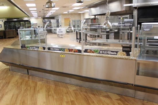 2014 HILL PHOENIX HOT DELI COUNTER 10FT