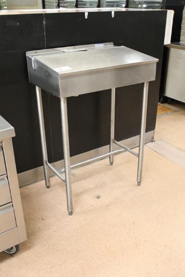STAINLESS STEEL RECEIVING DESK