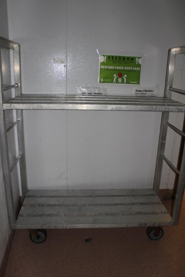 4FT 2 TIER ALUMINUM COOLER CARTS