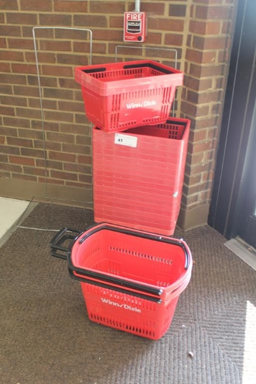 PLASTIC HAND BASKETS