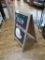 A-FRAME DISPLAY SIGN