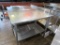 4FT STAINLESS STEEL TABLE - 30IN DEEP