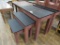 NESTING DISPLAY TABLES 24X44, 24X36, 24X27