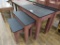 NESTING DISPLAY TABLES 24X44, 24X36, 24X27