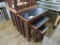 NESTING DISPLAY TABLES 15X32, 15X22, 12X14