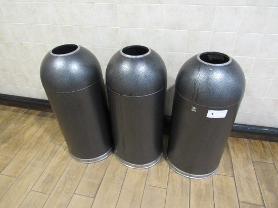 TORPEDO TRASH CANS