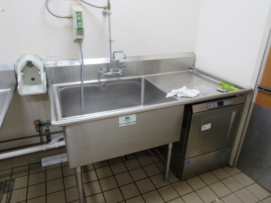 66-INCH 1-COMPARTMENT SINK