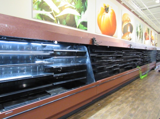 HILL/PHOENIX OHP PRODUCE CASES 2015 (2-8FT, 2-12FT) - REMOTE COOLED, NO COMPRESSOR