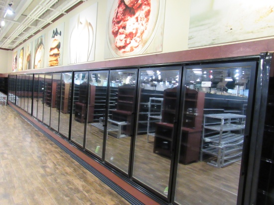 HILL/PHOENIX ORZ FREEZER DOOR CASES 2015 ELEC DEFROST - SOLD BY THE DOOR - REMOTE COOLED NO COMPRESS