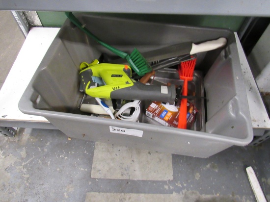 MISC TUB W/TOOLS - ONE LOT