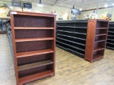 42-INCH WOOD SHELVING END CAPS