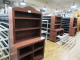 45-INCH WOOD SHELVING END CAPS