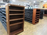 42-INCH WOOD SHELVING END CAPS