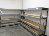 6FT TALL RACKING - 26IN DEEP, 8FT BEAMS - SOLD BY THE OPENING