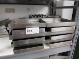 10X12 S/STEEL MEAT/SEAFOOD PANS