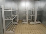 ALUMINUM COOLER SHELVING - SOLD BY THE OPENING