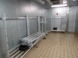 ALUMINUM COOLER SHELVING - SOLD BY THE OPENING