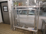 ALUMINUM COOLER SHELVING - SOLD BY THE OPENING