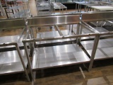 4FT X 30-INCH S/STEEL TABLE FRAME - NO POLY