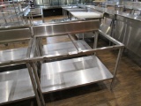 4FT X 30-INCH S/STEEL TABLE FRAME - NO POLY