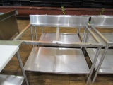 4FT X 30-INCH S/STEEL TABLE FRAME - NO POLY