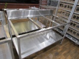 5FT X 30-INCH S/STEEL TABLE FRAME - NO POLY
