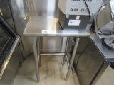 18X24 STAINLESS STEEL TABLE