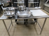 5FT BOOS STAINLESS STEEL TABLE - 28IN DEEP