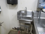 STAINLESS STEEL HAND SINK