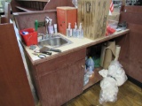 5FT COUNTER WITH SINK