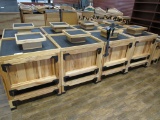 30X30 ORCHARD BIN DISPLAY TABLES