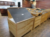 45-INCH PRODUCE DISPLAY TABLES W/ADJUSTABLE SLANT TOP