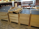 45-INCH PRODUCE DISPLAY TABLES W/ADJUSTABLE SLANT TOP