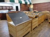 45-INCH PRODUCE DISPLAY TABLES W/ADJUSTABLE SLANT TOP