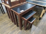 NESTING DISPLAY TABLES 15X32, 15X22, 12X14