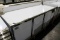 NEW PREPRITE PPT843C-8401 SELF CONTAINED 7FT 3-DOOR WORKTOP COOLER