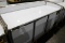 NEW PREPRITE PPT843C-8401 SELF CONTAINED 7FT 3-DOOR WORKTOP COOLER