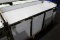 NEW PREPRITE PPT843C-8401 SELF CONTAINED 7FT 3-DOOR WORKTOP COOLER