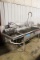 102IN. STAINLESS STEEL 3-COMPARTMENT SINK